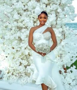 Court wedding dress in Nigeria