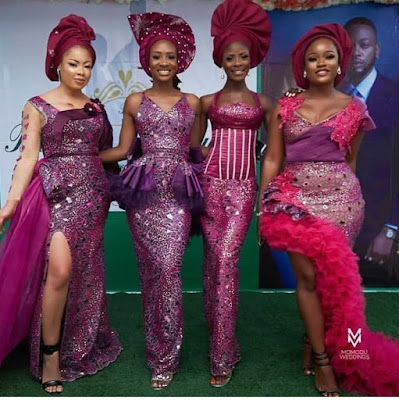 Latest Lace gown styles Latest lace gown styles for aso ebi and owambe