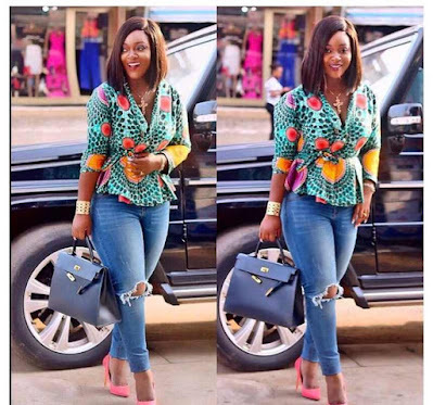 Jackie Appiah Jackie Appiah Ankara styles