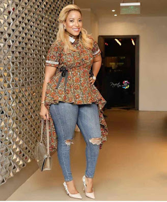 Joselyn Dumas Ankara styles