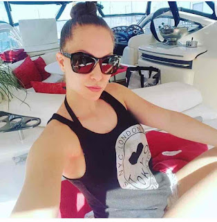 Olakunle Churchill and girlfriend