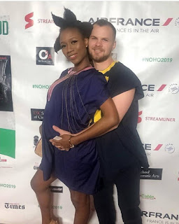 Korra Obidi gives birth