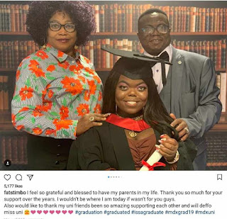 Fatstimbo Fatima timbo ( Fatstimbo) graduates