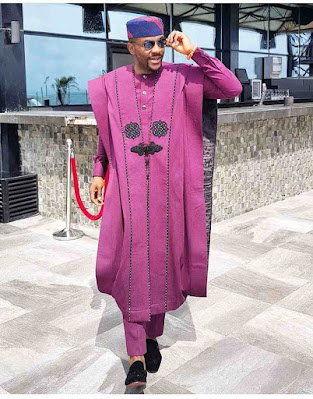 Latest Ebuka Agbada Styles