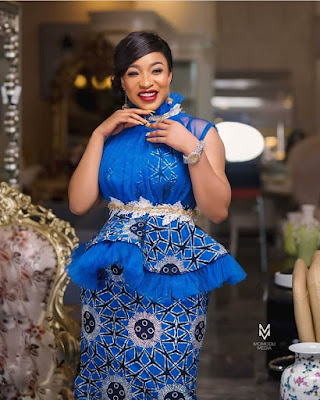 Tonto Dikeh's Ankara styles