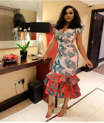 Mercy Aigbe Mercy Aigbe's Ankara styles