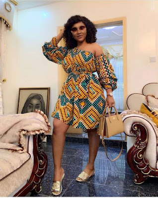 Mercy Aigbe Mercy Aigbe's Ankara styles