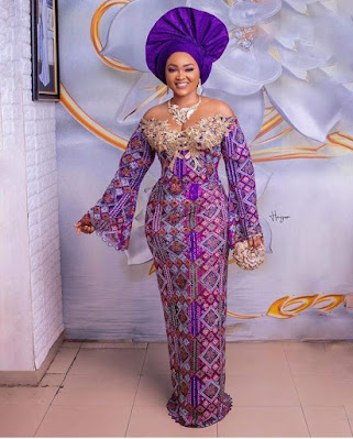 Mercy Aigbe Mercy Aigbe's Ankara styles