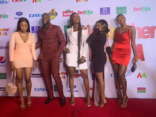 KimOprah, Tuoyo, Ella,Avala, and Isilomo arrives for eviction party