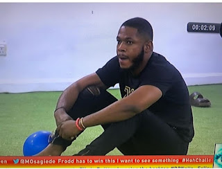 BBNaija: Frodd Frodd becomes the new head of house