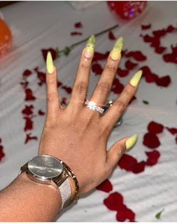 Teddy A engages BamBam