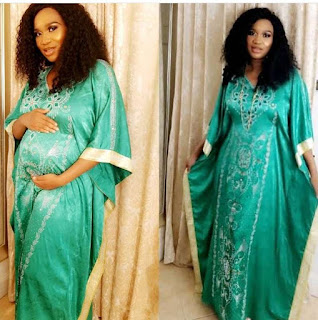 Sandra Iheuwa gives birth