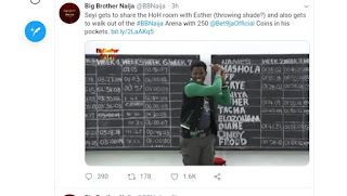 Seyi Awolowo Seyi emerges as the new head of house