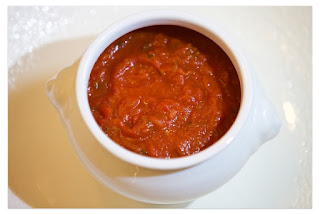 Homemade tomatoes paste Grinded tomatoes paste