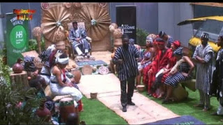 BBNaija Tiv Tor coronation ceremony
