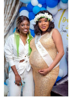 Toyin Abraham gives birth to a baby boy