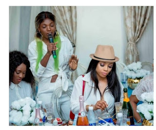 Toyin Abraham gives birth to a baby boy