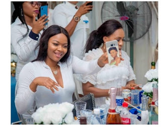 Toyin Abraham gives birth to a baby boy