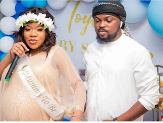 Toyin Abraham gives birth to a baby boy
