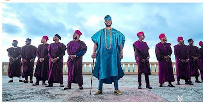 Bambam and Teddy A traditional wedding attire Latest Nigerian traditional wedding attire