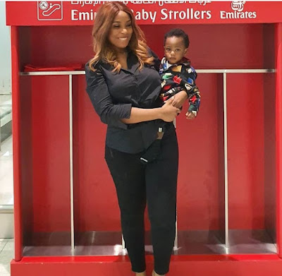 Linda Ikeji Linda Ikeji celebrates son, Jayce as he clocks one