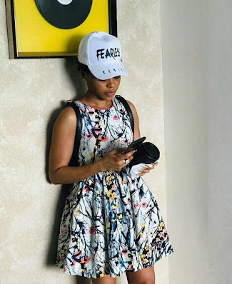 Chidinma Ekile looks stunning in simple Ankara styles