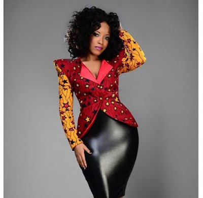 Joselyn Dumas Ankara styles