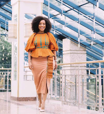 Joselyn Dumas Ankara styles