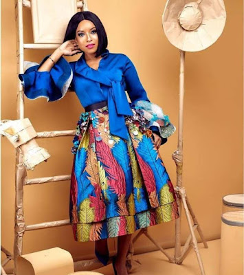 Joselyn Dumas Ankara styles
