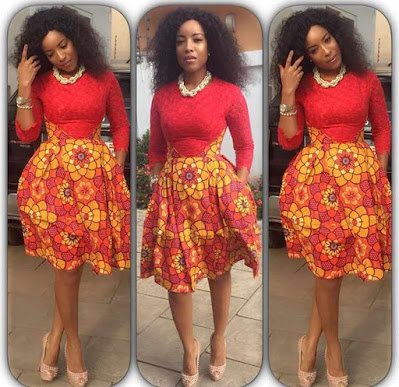 Joselyn Dumas Ankara styles