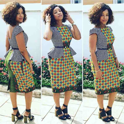 Joselyn Dumas Ankara styles