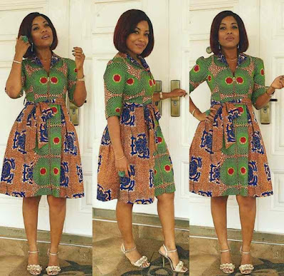 Joselyn Dumas Ankara styles