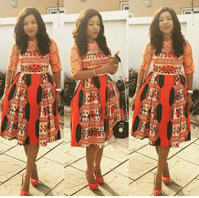 Joselyn Dumas Ankara styles