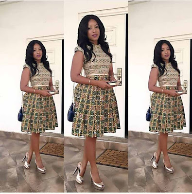 Joselyn Dumas Ankara styles