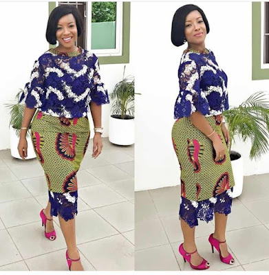 Joselyn Dumas Ankara styles