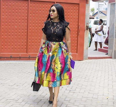 Joselyn Dumas Ankara styles