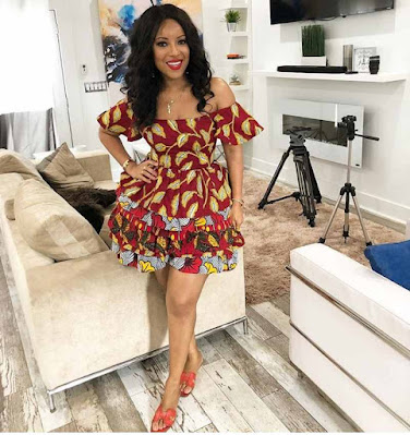 Joselyn Dumas Ankara styles