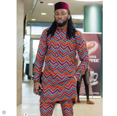 Latest Uti Nwachukwu's Ankara Styles for guys and men