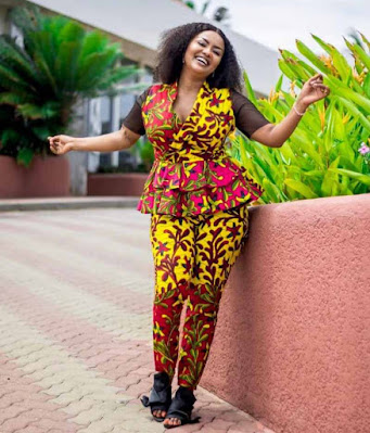 Ankara trousers and peplum top Classy Ankara trousers and peplum top