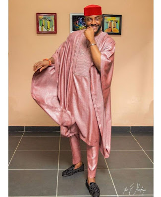 Latest Ebuka Agbada styles