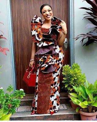 Ankara long gown styles Latest Ankara long gown styles for classy ladies