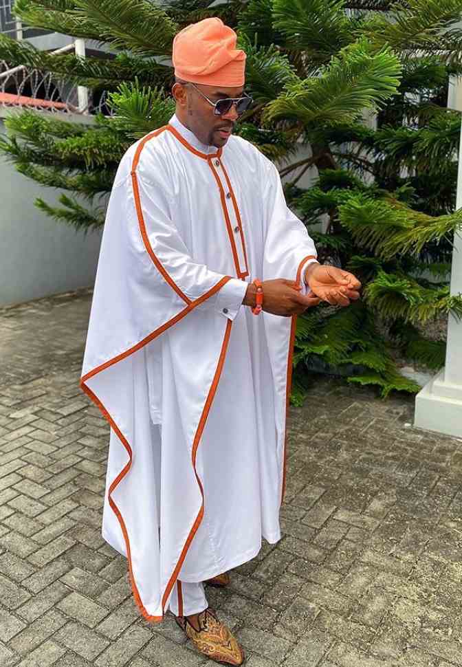 Latest Ebuka Agbada styles