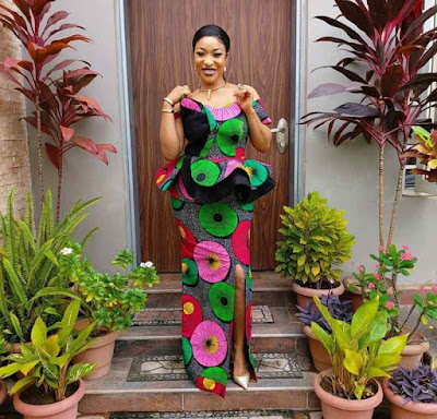 Tonto Dikeh Ankara styles