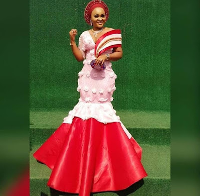 Latest lace gown styles Latest lace gown styles for aso ebi and owambe