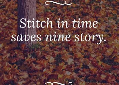 What does a stitch in time saves nine mean?