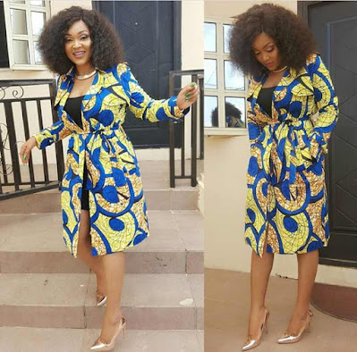 Mercy Aigbe Mercy Aigbe's Ankara styles