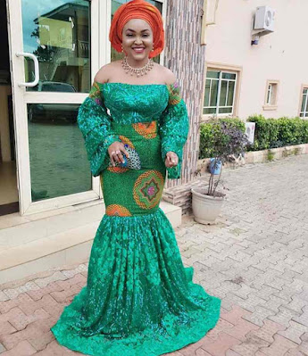 Mercy Aigbe Mercy Aigbe's Ankara styles