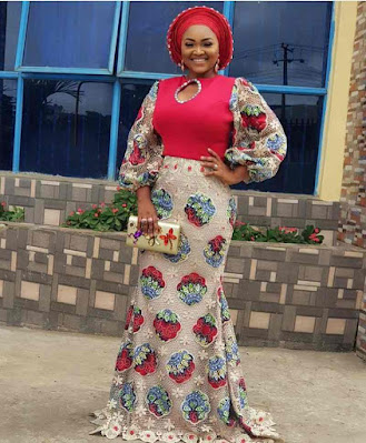 Mercy Aigbe Mercy Aigbe's Ankara styles