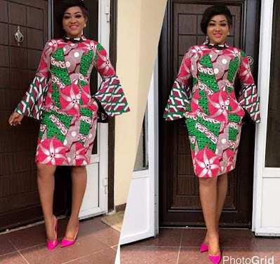 Mercy Aigbe Mercy Aigbe's Ankara styles