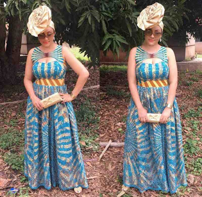 Ankara long gown styles Latest Ankara Long gown styles for classy Ladies